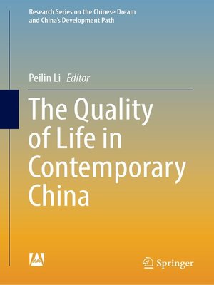 cover image of The Quality of Life in Contemporary China
